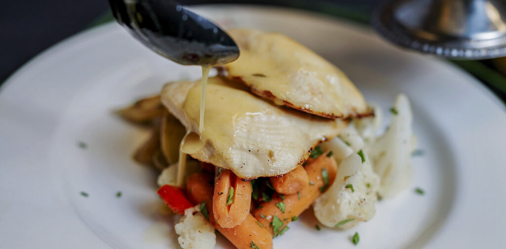 Food on a plate